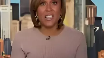 Good Morning America 2025 Robin Roberts Tie-Dye Sweater