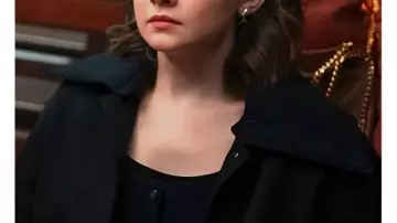 Réveille-toi Dead Man 2025 Veste noire Cailee Spaeny