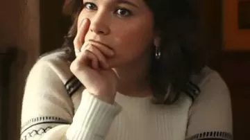 Wake Up Dead Man A Knives Out Mystery 2025 Cailee Spaeny Puff Sleeve Sweater