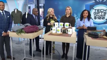 Christy Lynn Dakota Sweater worn by Jennifer Jolly as seen in Today on December 12, 2025