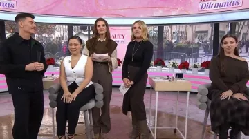 Loewe Workwear Jacket worn by Mario Dedivanovic as seen in Today with Jenna & Friends on December 12, 2025