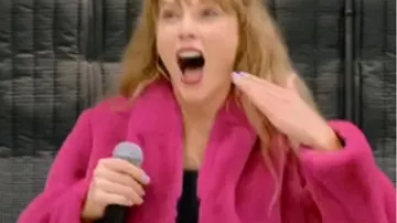 Taylor Swift The End Of An Era S01 Taylor Swift Fur Coat of Self (Taylor Swift) in Taylor Swift | The Eras Tour | The End of an Era