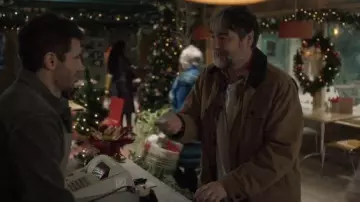 L.L. Bean 1924 Field Coat worn by Mac (Nathaniel Parker) as seen in Twelve Dates 'Til Christmas (S01E01)