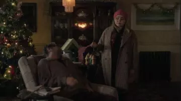 Steve Madden Apparel Womens Prince Coat worn by Kate (Mae Whitman) as seen in Twelve Dates 'Til Christmas (S01E01)