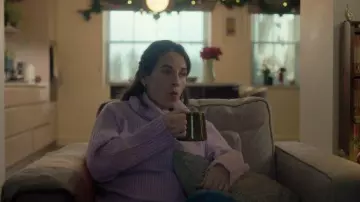Superdown Frankie Sweater worn by Laura (Lucy Eaton) as seen in Twelve Dates 'Til Christmas (S01E01)