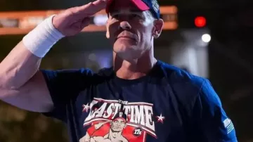 John Cena Farewell 2025 Washington T-Shirt of John Cena in WWE Raw