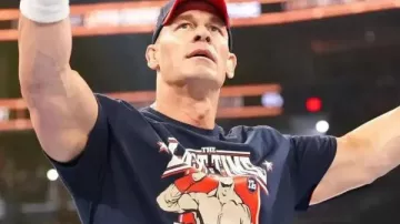 John Cena Farewell 2025 Washington T-Shirt of John Cena in WWE Saturday Night's Main Event