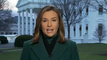 Ann Taylor Wool Blend Tailored Chesterfield Coat worn by Mary Bruce as seen in Good Morning America on December 11, 2025