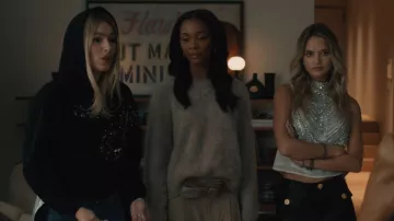 All Saints Alenka Pippa Hoodie worn by Sveta (Alina Rose Armstrong) as seen in Elsbeth (S03E09)