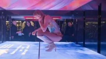 Christian Louboutin Custom @ Boots worn by Taylor Swift as seen in Taylor Swift | The Eras Tour | The End of an Era (S01E01)