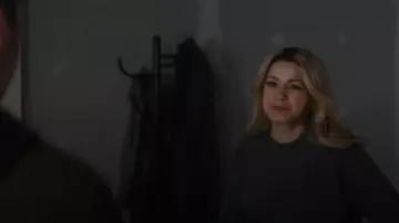 Cotton On Classic Washed Crew Sweatshirt worn by Kris (Julia Chan) as seen in Ripple (S01E06)