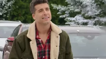 We Met in December David Pinard Shearling Jacket worn by Dave Weeks (Niall Matter) as seen in We Met in December