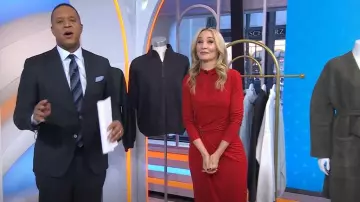 Robes cocktail de mariage d’automne Prettygarden portées par Chassie Post telles que vues dans aujourd’hui le 15 décembre 2025