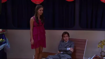 Hype Girls Dress of Lisa Cucuy (Samantha Boscarino) in Wizards of Waverly Place (S04E02)