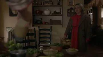 Steve Madden Apparel Womens Prince Coat Coat worn by Kate (Mae Whitman) as seen in Twelve Dates 'Til Christmas (S01E02)