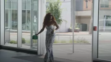 Afrm Rhett Carpenter Barrel Jeans worn by Wendy Osefo as seen in The Real Housewives of Potomac(S10E10)