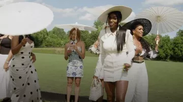 Helsa The Little Lady Dress worn by Wendy Osefo as seen in The Real Housewives of Potomac (S10E11)