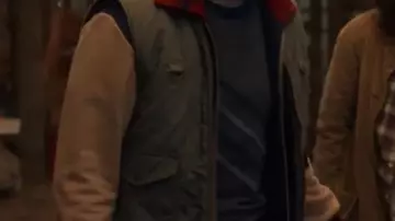 Stranger Things S05 Will Byers Cotton Vest worn by Will Byers (Noah Schnapp) in Stranger Things (S05)