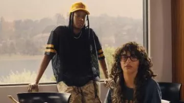 La Sainte Air Trucker Hat worn by Tessa (Moses Ingram) as seen in I Love LA (S01E07)