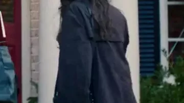 Oh. What. Fun. Felicity Jones Trench Coat worn by Channing (Felicity Jones) in Oh. What. Fun.