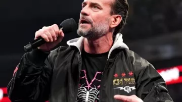 CM Punk Black Hooded Bomber Jacket as seen in WWE Raw