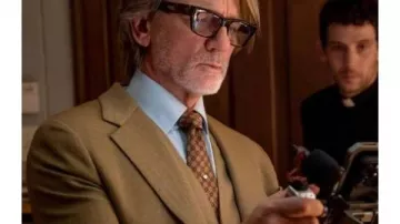 Wake Up Dead Man A Knives Out Mystery Daniel Craig 3 Piece Suit worn by Benoit Blanc (Daniel Craig) in Wake Up Dead Man: A Knives Out Mystery