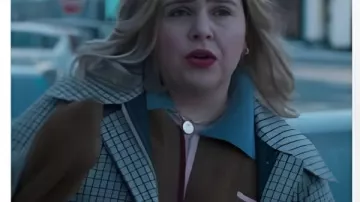 Douze dates jusqu’à Noël Mae Whitman Sweat polo marron