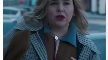 Douze dates jusqu’à Noël Mae Whitman Sweat polo marron