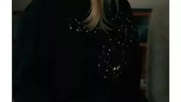 Snake Hoodie worn by Sveta (Valeriya Denga) as seen in Elsbeth (S03)
