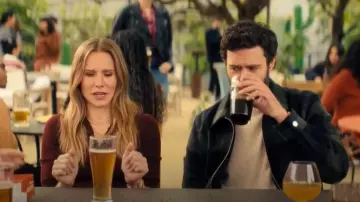 Theory Wyatt Jacket worn by Noah Roklov (Adam Brody) as seen in Nobody Wants This (S02E09)