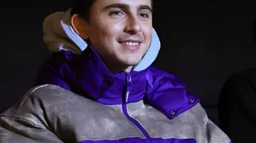 Timothée Chalamet Marty Supreme BAFTA Screening Jacket worn by Marty (Timothée Chalamet) as seen in Marty Supreme