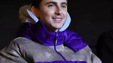 Timothée Chalamet Marty Supreme BAFTA Screening Jacket worn by Marty (Timothée Chalamet) as seen in Marty Supreme