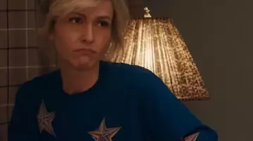 Stumble S01 Jenn Lyon Stars Printed Sweatshirt used by as seen in Stumble (S01)