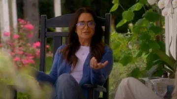Tom Ford Blue Block Opticals Glasses worn by Kyle Richards as seen in The Real Housewives of Beverly Hills (S15E02)