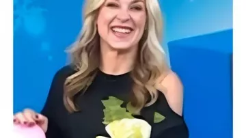 Jennifer Jolly The Today Show 2025 Floral Sweater worn by Jennifer Jolly in Today