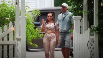 Micas Crop Top is Small Pants worn by Phaedra Parks as seen in Married to Medicine (S12E01)