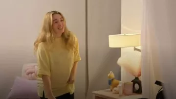 Free People We The Free Perfect Oversized Tee worn by Baylen Dupree as seen in Baylen Out Loud(S02E11)