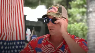 Fanient Patriotic Shirt worn by Shep Rose as seen in Southern Charm(S11E05)