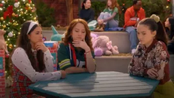 Cider Polo Bear Button Knitted Long Sleeve Sweater worn by Tulip (Ruby Marino) as seen in Electric Bloom (S01E15)