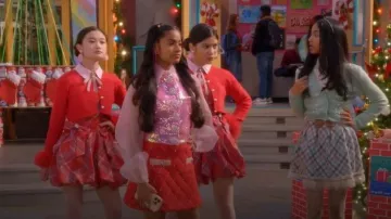 LoveShackFancy Ruelle Dress worn by The Kellys as seen in Electric Bloom (S01E15)