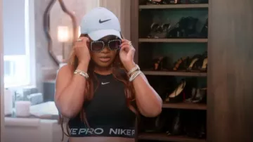 Nike Dri FIT Club Structured Swoosh Cap worn by Lateasha Lunceford as seen in Married to Medicine (S12E03)