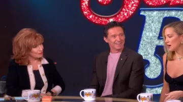 C by Bloomingdales Contrast Trim Cardigan worn by Joy Behar as seen in The View on December 17, 2025