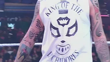 Lunes por la noche RAW Dominik Mysterio White Tank Top