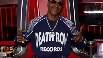 Chándal de Snoop Dogg de The Voice Temporada 28 Snoop Dogg que lleva (Snoop Dogg) en The Voice