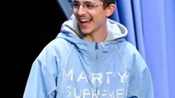 Timothée Chalamet The Tonight Show Starring Jimmy Fallon Blue Jacket