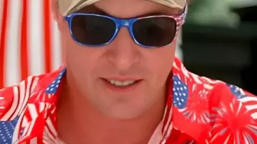 Southern Charm S11 Shep Rose American Flag Print Shirt as seen in Southern Charm