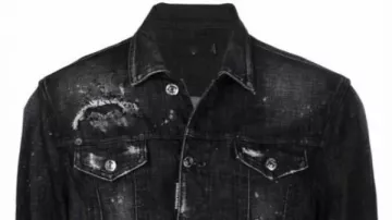 Simon Cowell The Next Act Distressed-Effect Denim Jacket as seen in Simon Cowell: The Next Act (S01E06)