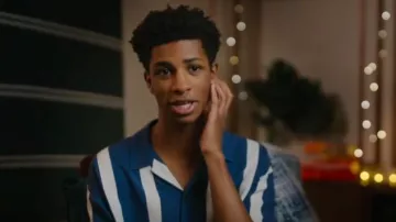 Jack & Jones Jjjeff Resort Striped SS Relaxed Shirt worn by john as seen in Simon Cowell: The Next Act (S01E03)