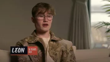 Ragstock Tapestry Jacket worn by Leon as seen in Simon Cowell: The Next Act (S01E03)