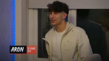 Polo Ralph Lauren Full Zip Hooded Jacket worn by Aron as seen in Simon Cowell: The Next Act (S01E04)